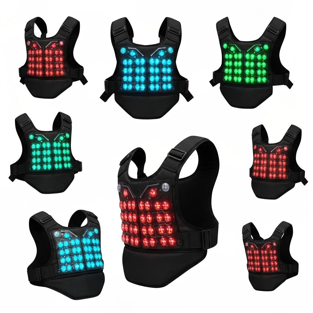 LaserPlay Glow Sensor Vest collection