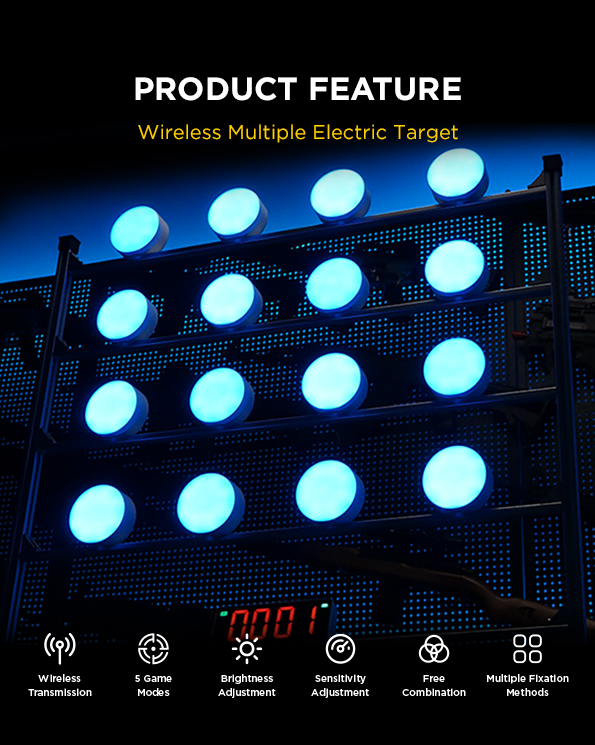 GEELMI Wireless LED Target Lamp infrared training module - 3